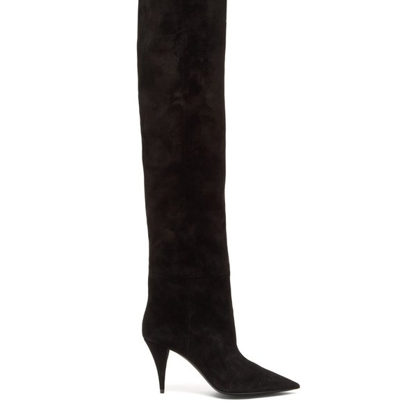Saint Laurent BRAND NEW Kiki Suede boots - Picture 1 of 4